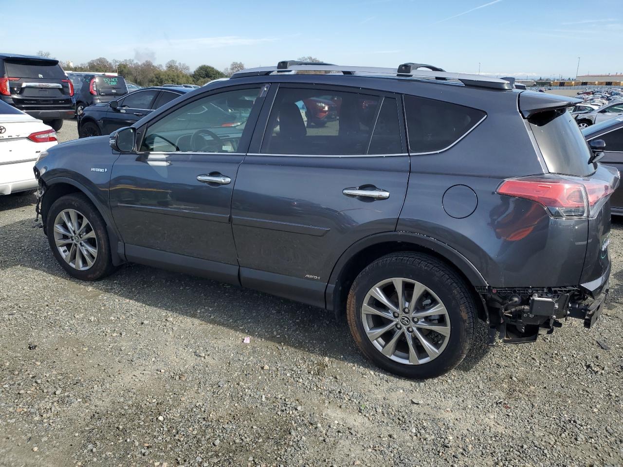 2016 Toyota RAV 4 VIN JTMDJREV3GD052197 Copart auction photo, front end / side damage thumbnail 2