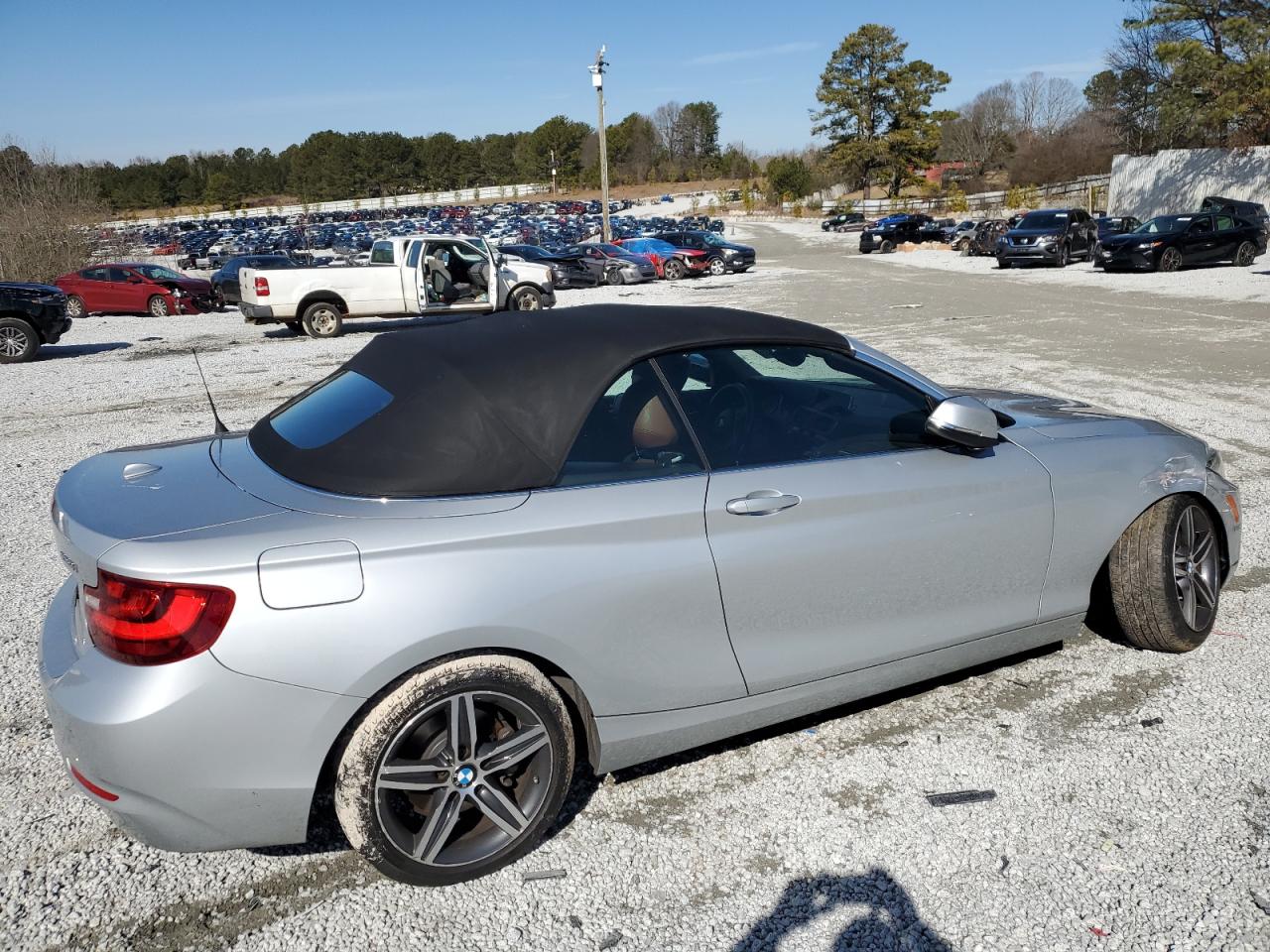 2017 BMW 2er VIN WBA2K9C54HV646717 Copart auction photo, front end damage thumbnail 3