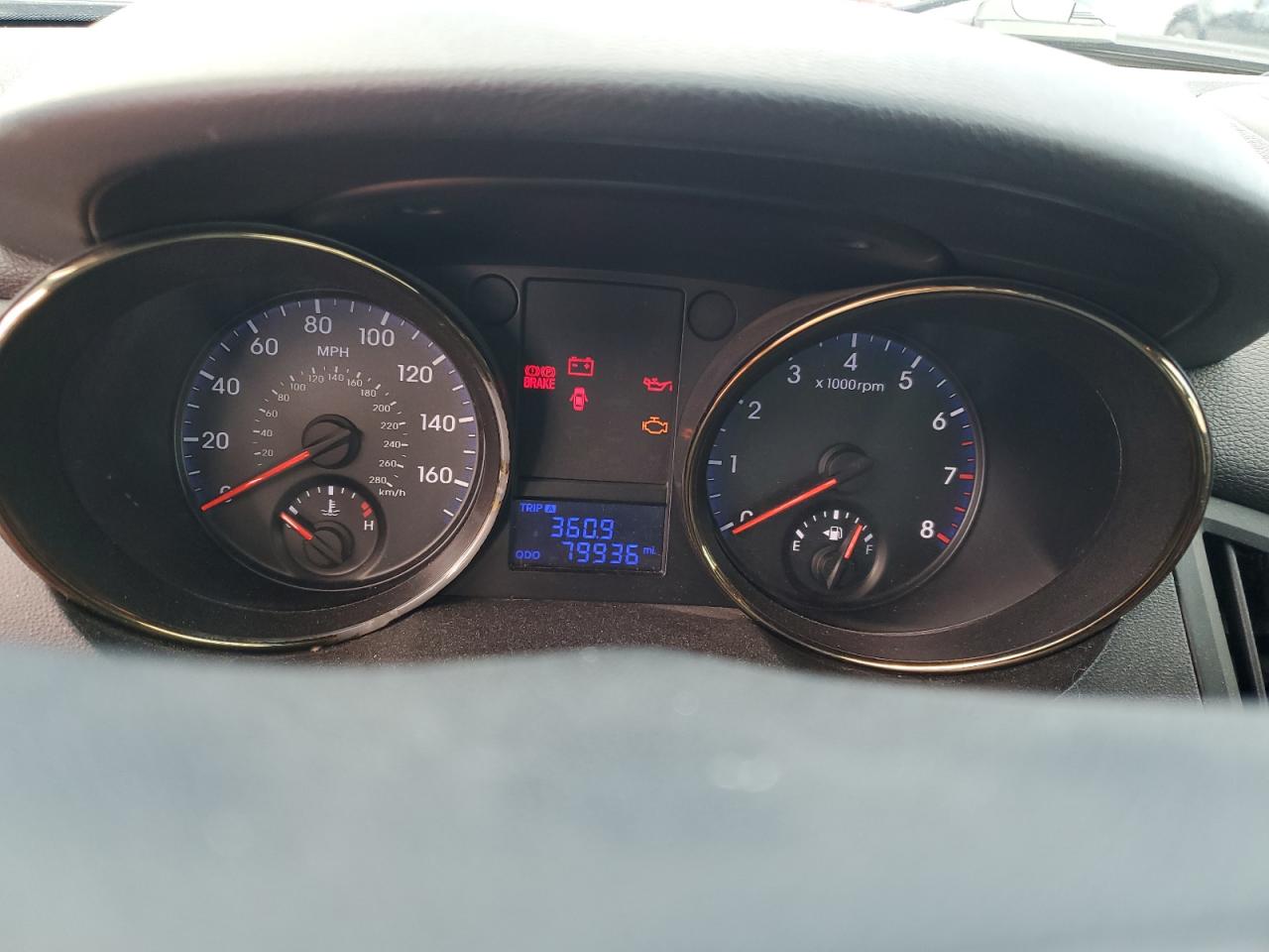 2011 Hyundai Genesis VIN KMHHU6KH8BU063934 Copart auction photo, vandalism damage thumbnail 9