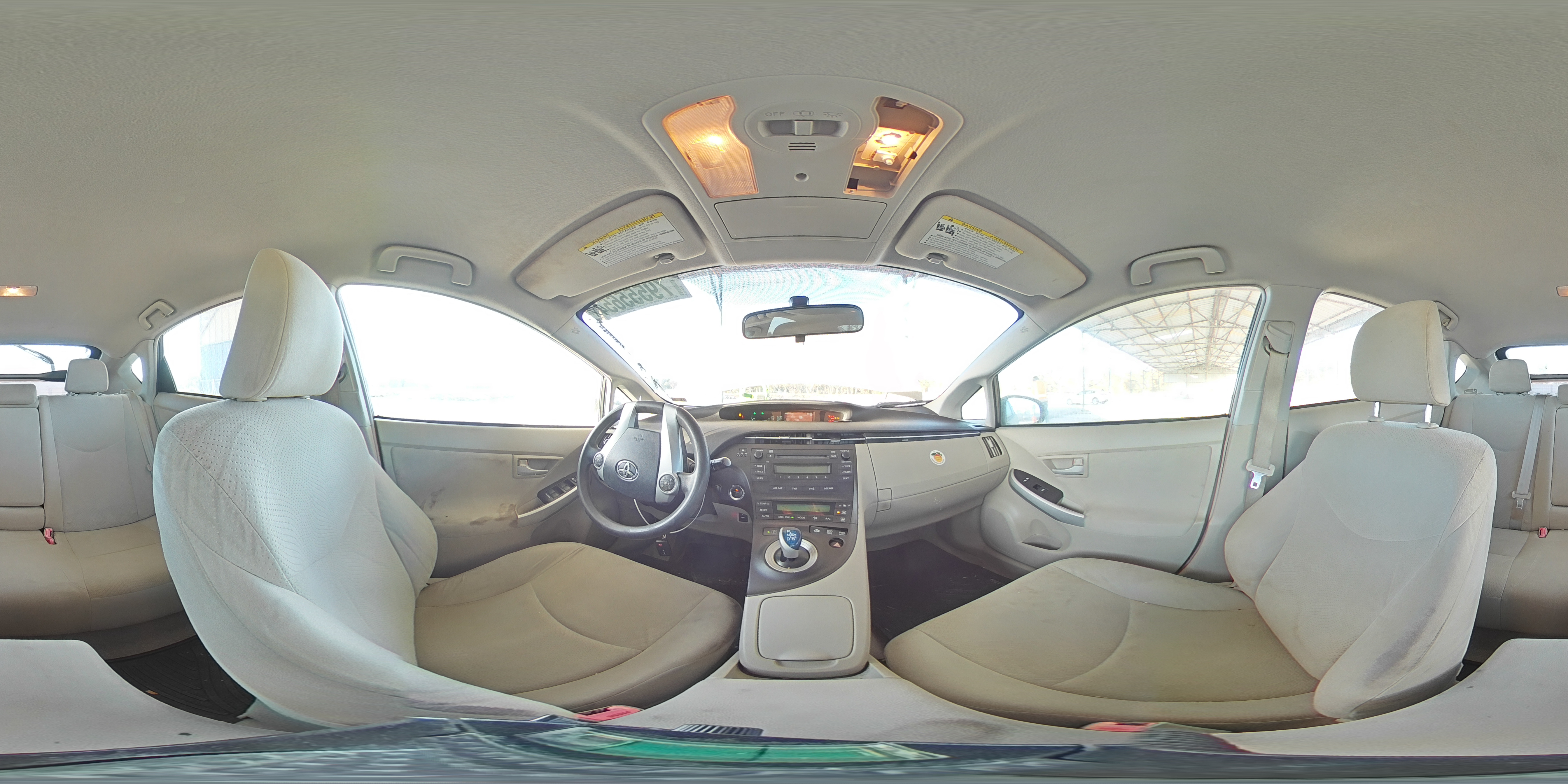 2010 Toyota Prius VIN JTDKN3DU5A1105492 Copart auction photo, front end / side damage thumbnail 12