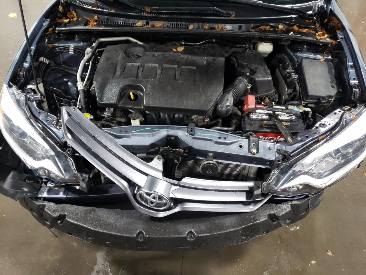 2016 Toyota Corolla VIN 2T1BURHE0GC550347 Copart auction photo, front end / rear end damage thumbnail 12