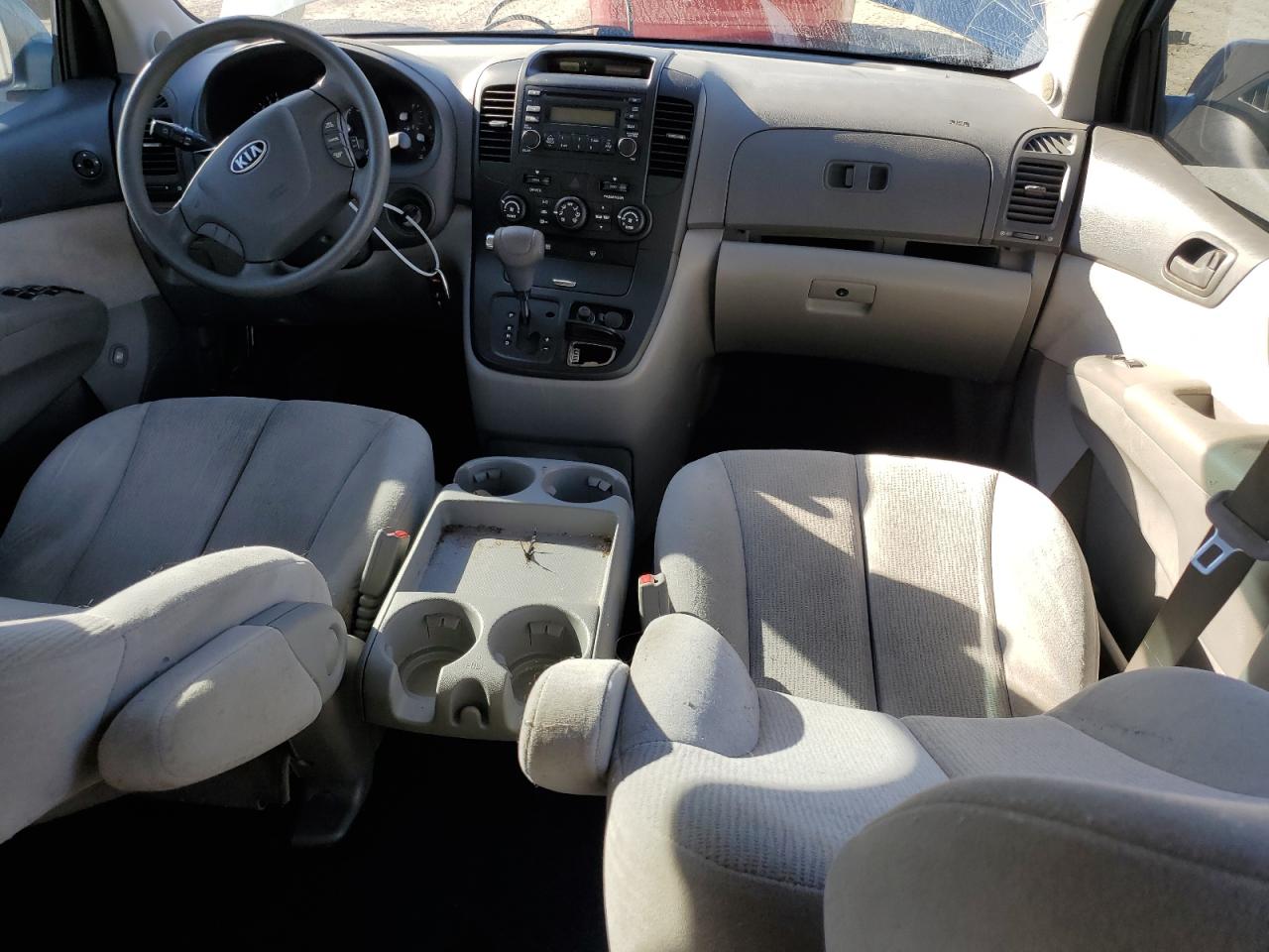2008 KIA Sedona VIN KNDMB233386222179 Copart auction photo, front end / side damage thumbnail 8
