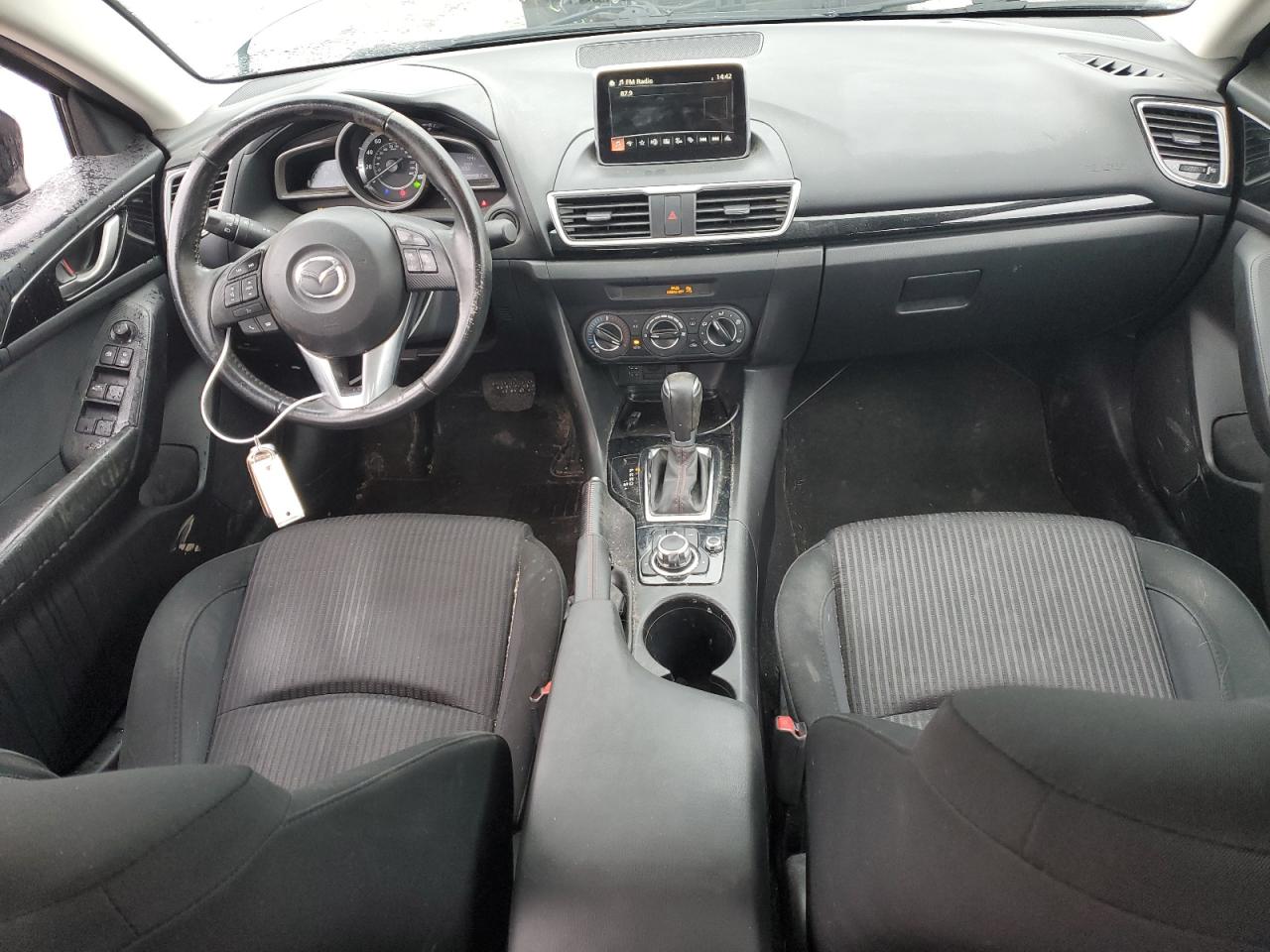 2016 Mazda 3 VIN JM1BM1V75G1312859 Copart auction photo, rear end / side damage thumbnail 8