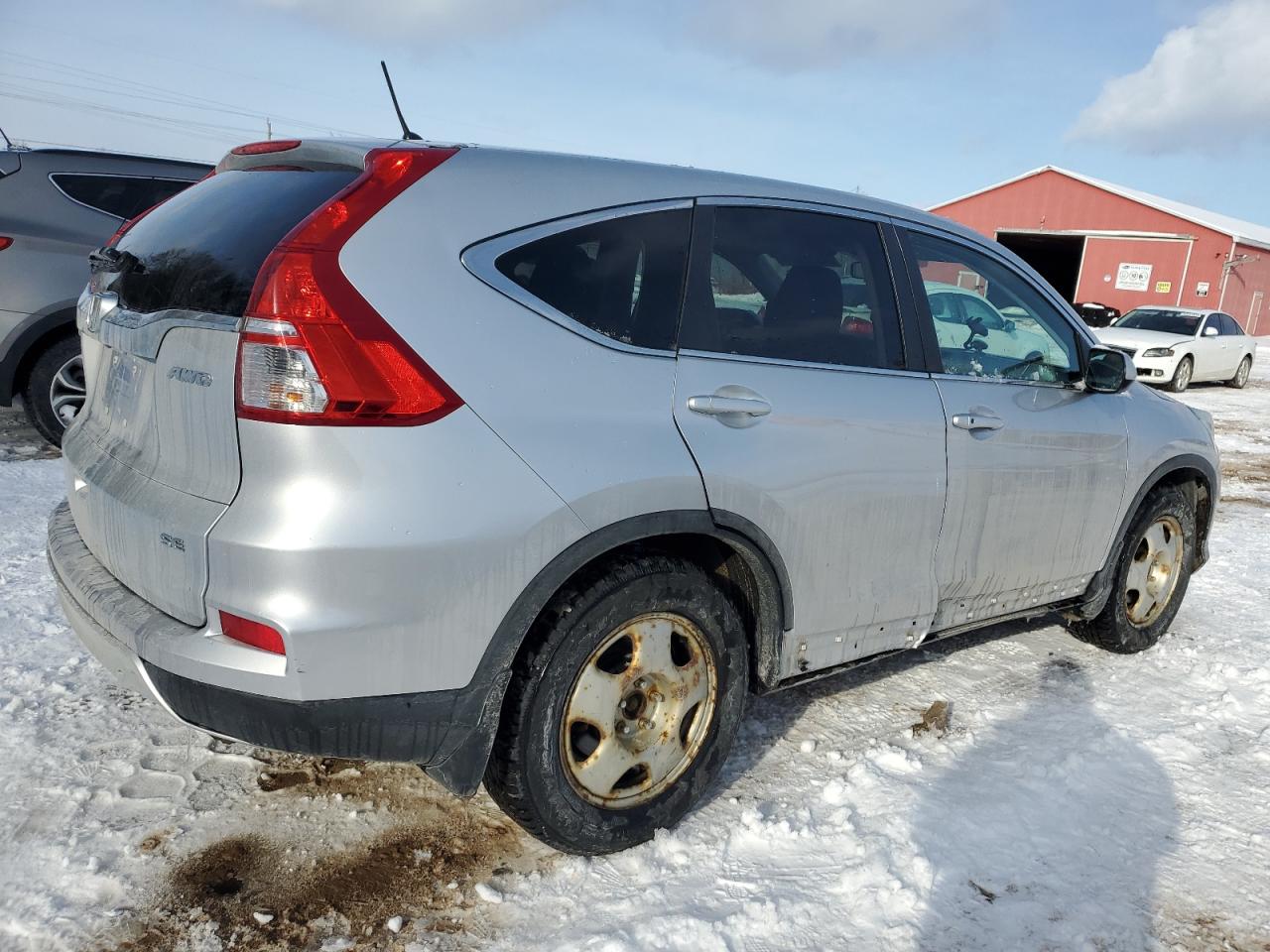 2016 Honda CR-V VIN 2HKRM4H42GH100642 Copart auction photo, side / undercarriage damage thumbnail 3