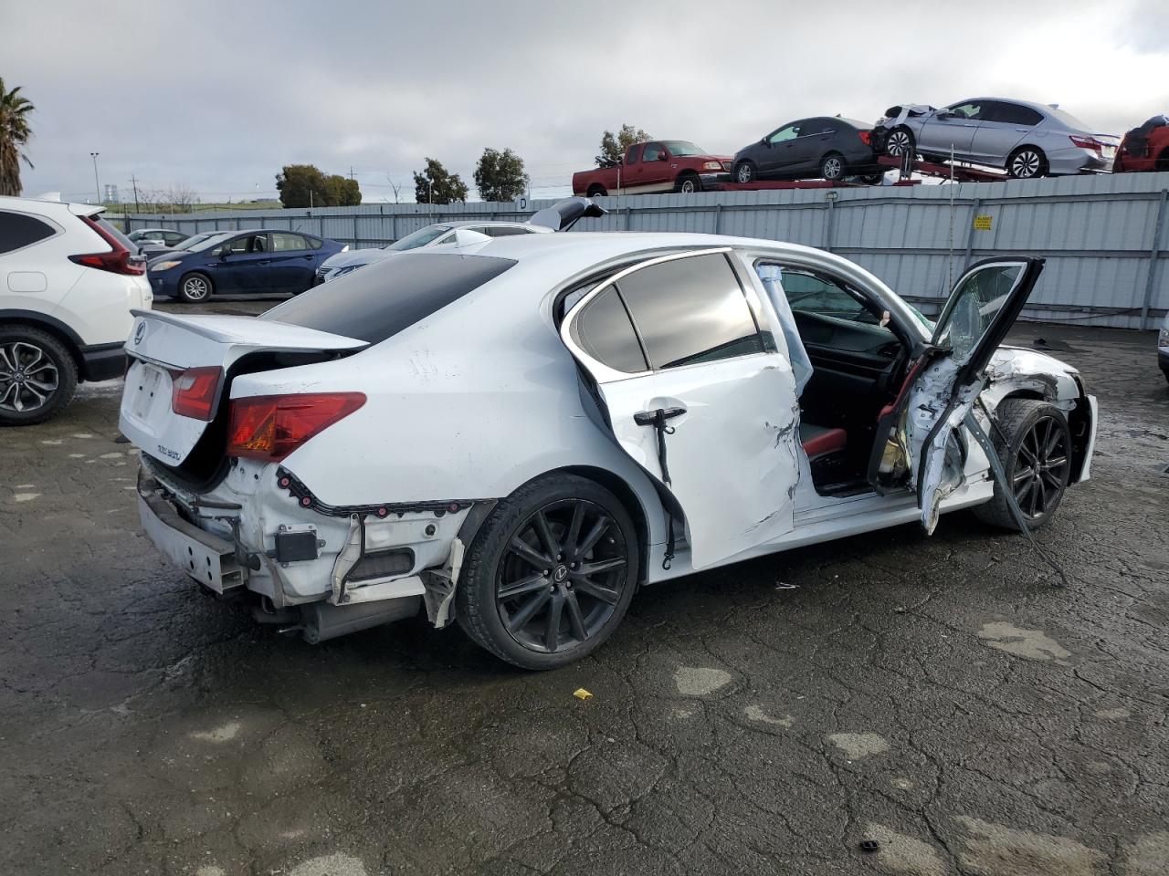 2015 Lexus GS VIN JTHBE1BLXFA006607 Copart auction photo, all over damage thumbnail 3