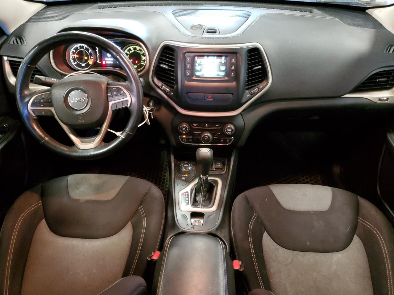 2015 Jeep Grand Cherokee VIN 1C4PJMAB7FW605707 Copart auction photo, front end / mechanical damage thumbnail 8