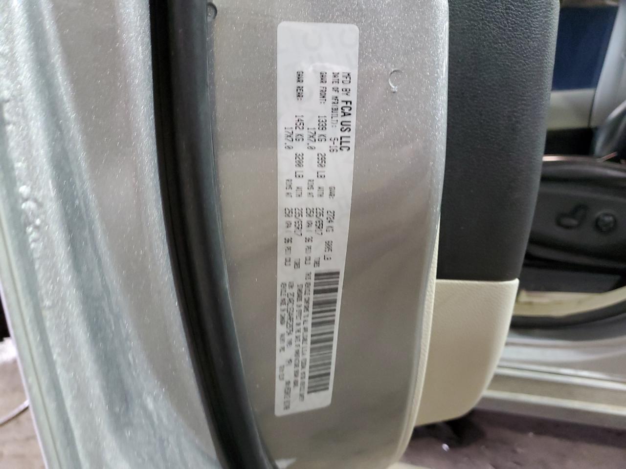 2017 Chrysler Pacifica VIN 2C4RC1EG4HR529754 Copart auction photo, front end / side damage thumbnail 13