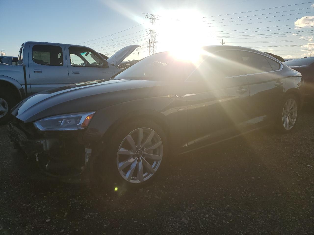 2018 Audi A5 VIN WAUBNCF57JA007454