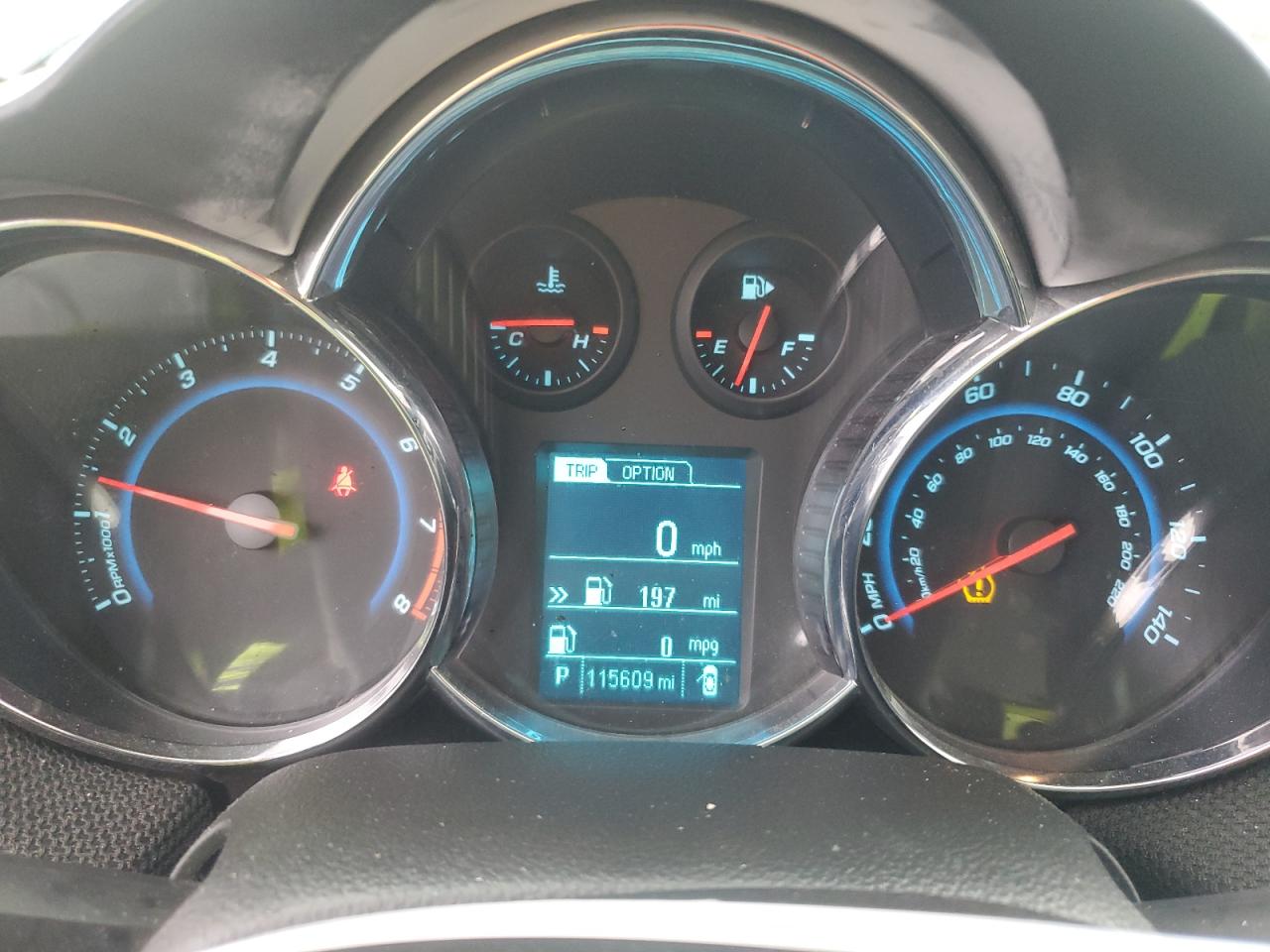 2013 Chevrolet Cruze VIN 1G1PC5SB5D7154145 Copart auction photo, front end / side damage thumbnail 9