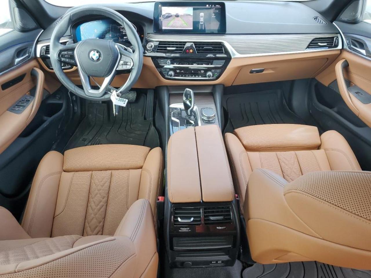 2022 BMW 5er VIN WBA53BH02NWX83515 Copart auction photo, rear end / frame damage damage thumbnail 8