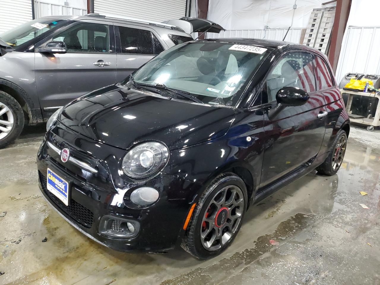 2013 Fiat 500 VIN 3C3CFFBRXDT748617 - Copart auction photo
