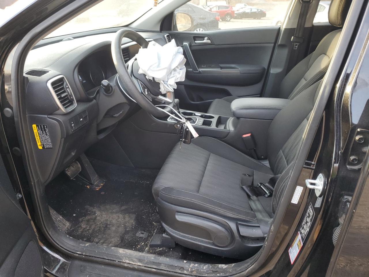 2020 KIA Sportage VIN KNDPMCAC7L7651862 Copart auction photo, all over / front end damage thumbnail 7