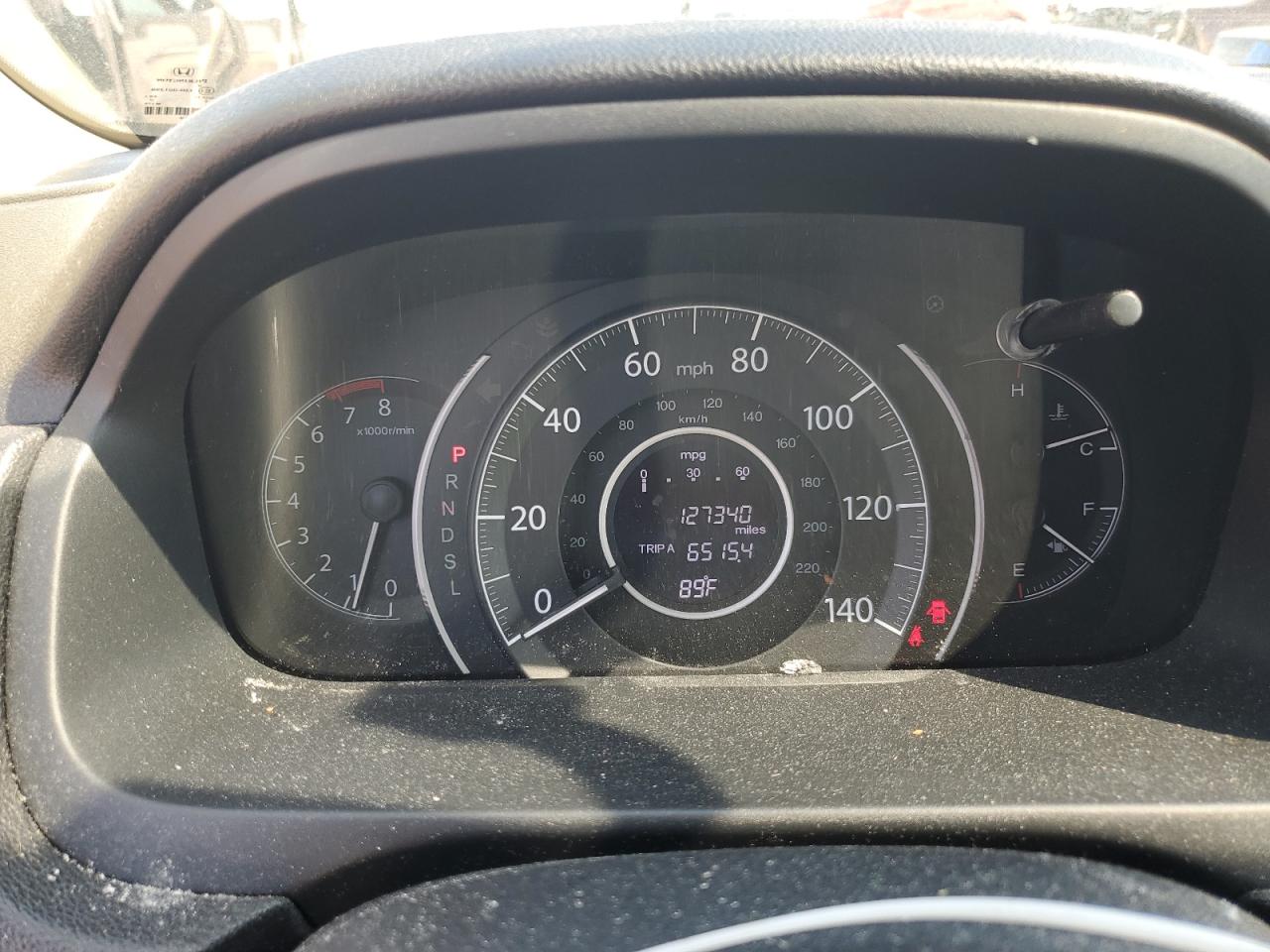 2016 Honda CR-V VIN 5J6RM3H5XGL009806 Copart auction photo, side damage thumbnail 9