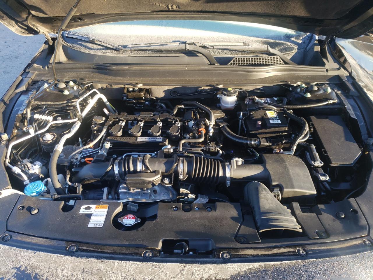 2018 Honda Accord VIN 1HGCV1F65JA078495 Copart auction photo, side damage thumbnail 11