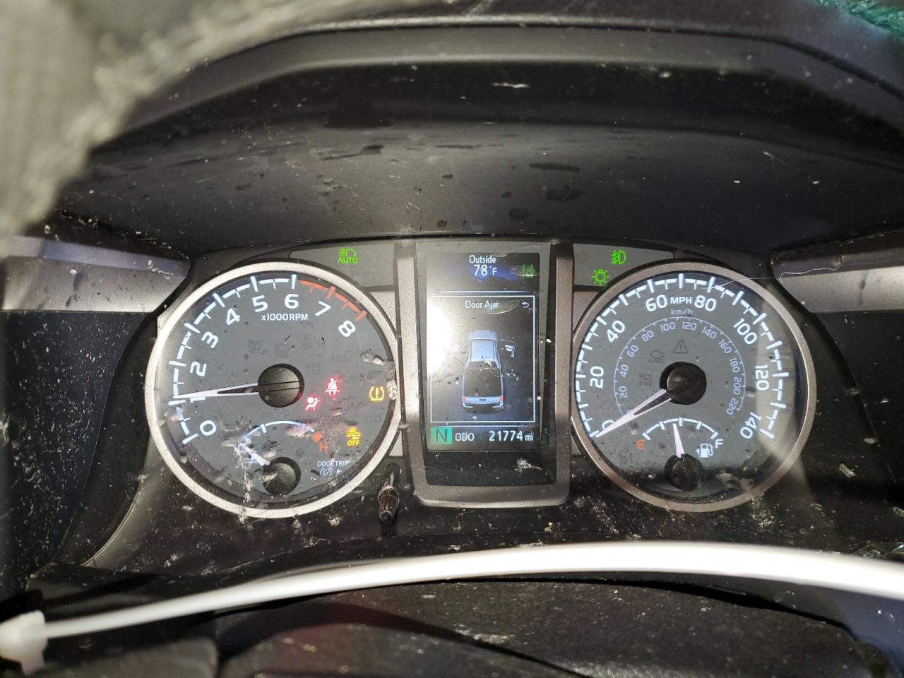 2023 Toyota Tacoma VIN 3TMAZ5CN2PM202845 Copart auction photo, rollover damage thumbnail 9