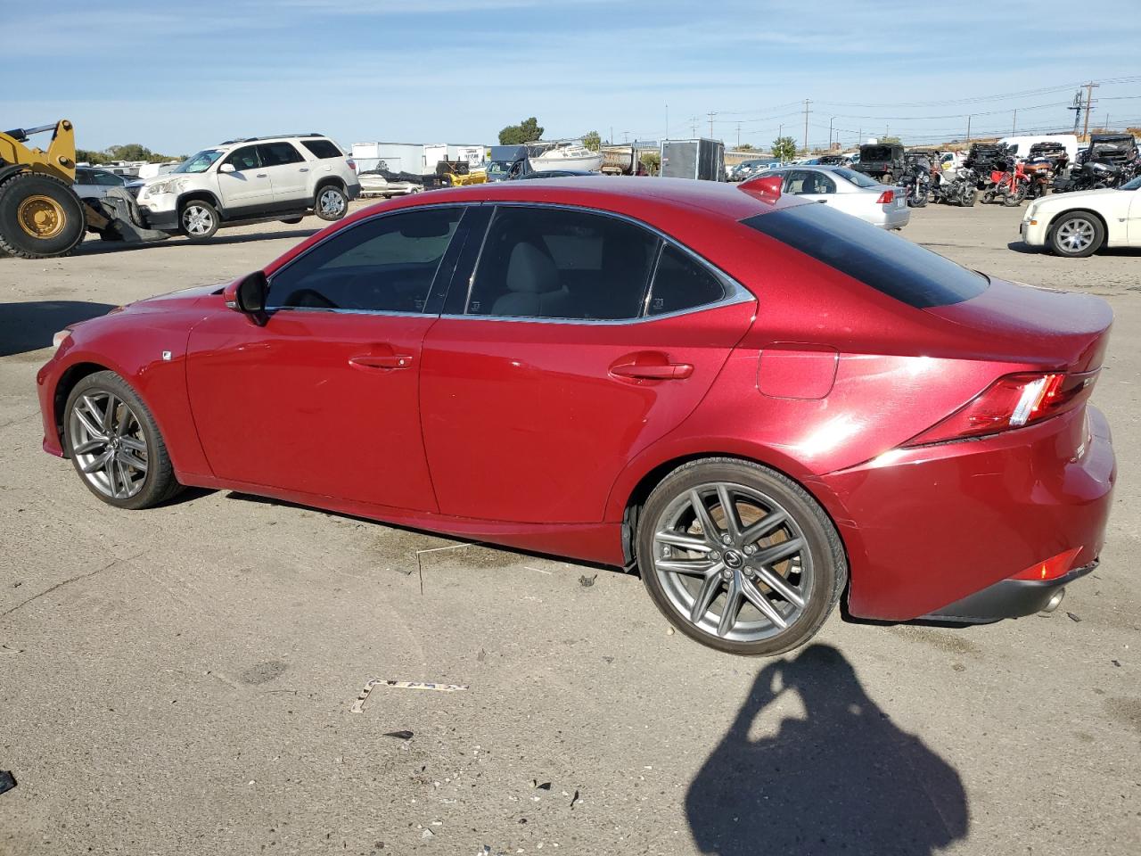2014 Lexus IS VIN JTHCF1D26E5000784 Copart auction photo, rear end damage thumbnail 2