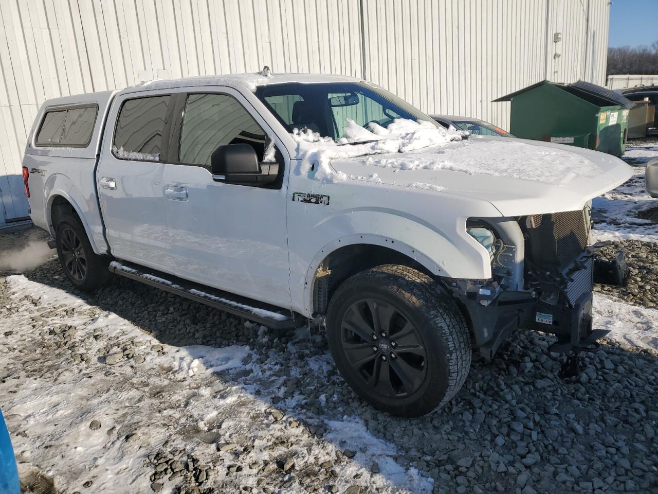 2020 Ford F-150 VIN 1FTEW1E49LFC14993 Copart auction photo, front end damage thumbnail 4