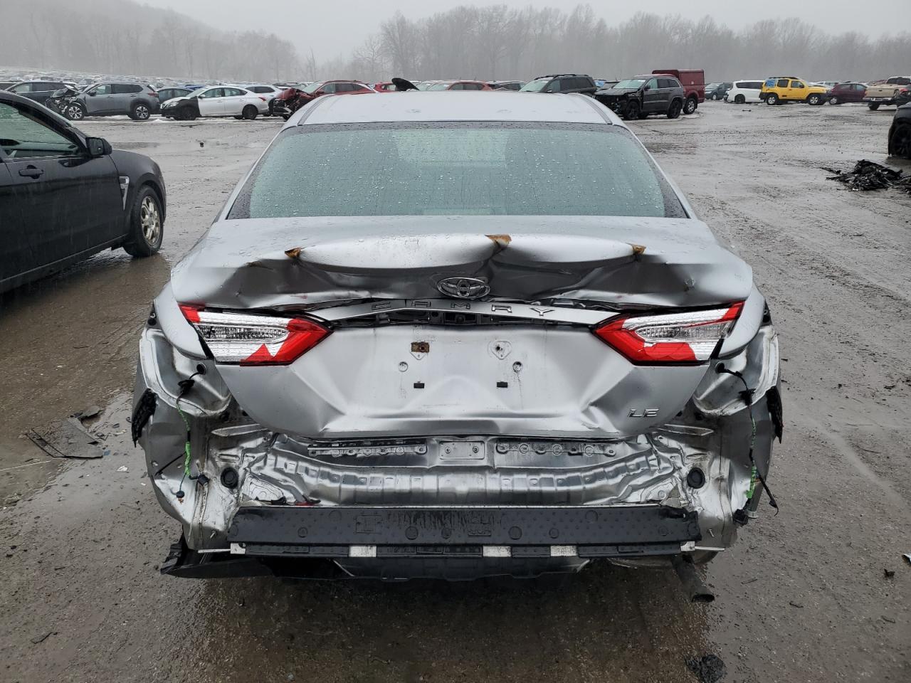 2018 Toyota Camry VIN 4T1B11HK9JU635144 Copart auction photo, rear end damage thumbnail 6