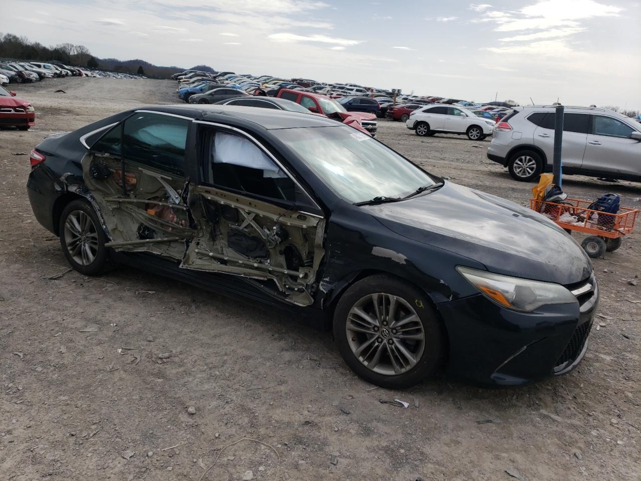 2015 Toyota Camry VIN 4T1BF1FK6FU964041 Copart auction photo, all over damage thumbnail 4