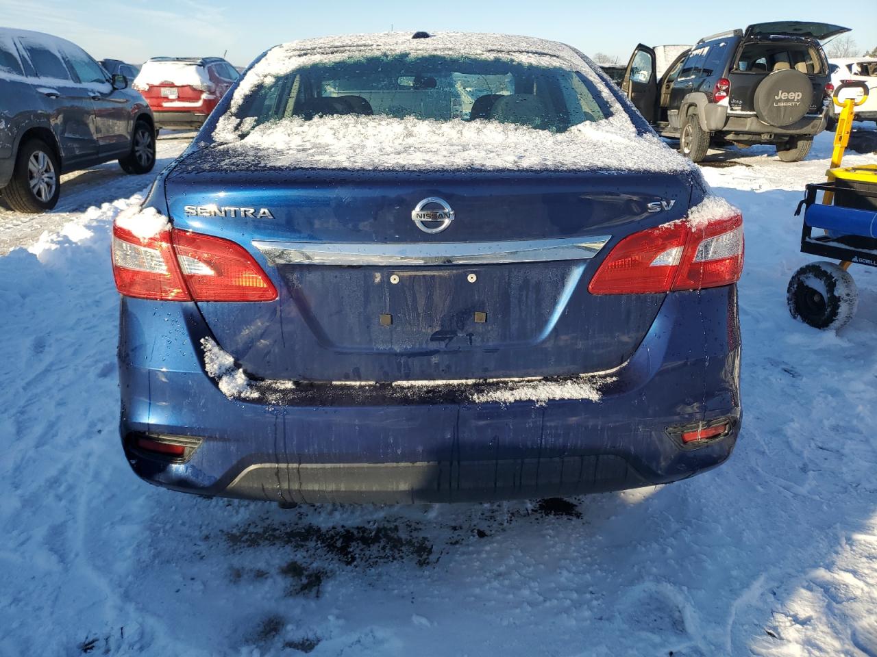 2018 Nissan Sentra VIN 3N1AB7AP2JY293123 Copart auction photo, front end damage thumbnail 6