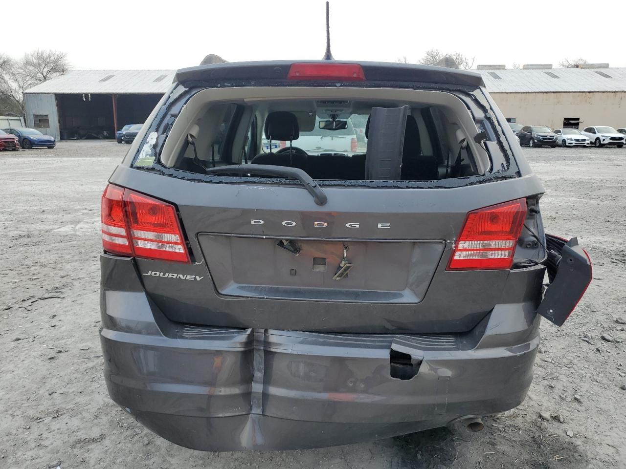2017 Dodge Journey VIN 3C4PDCAB2HT701139 Copart auction photo, rear end damage thumbnail 6