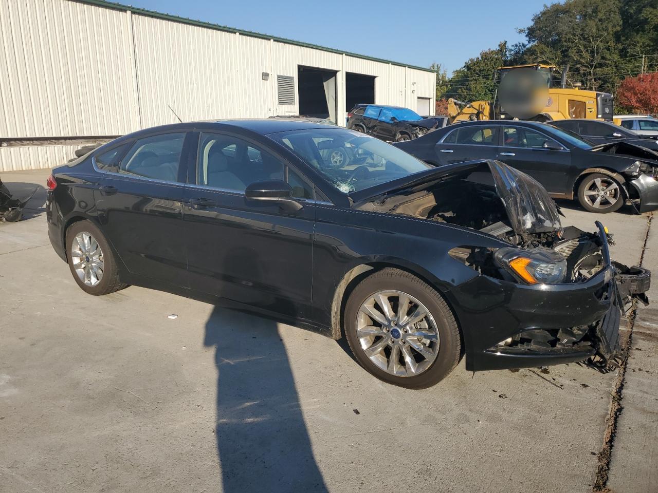 2017 Ford Fusion VIN 3FA6P0H70HR237404 Copart auction photo, front end damage thumbnail 4