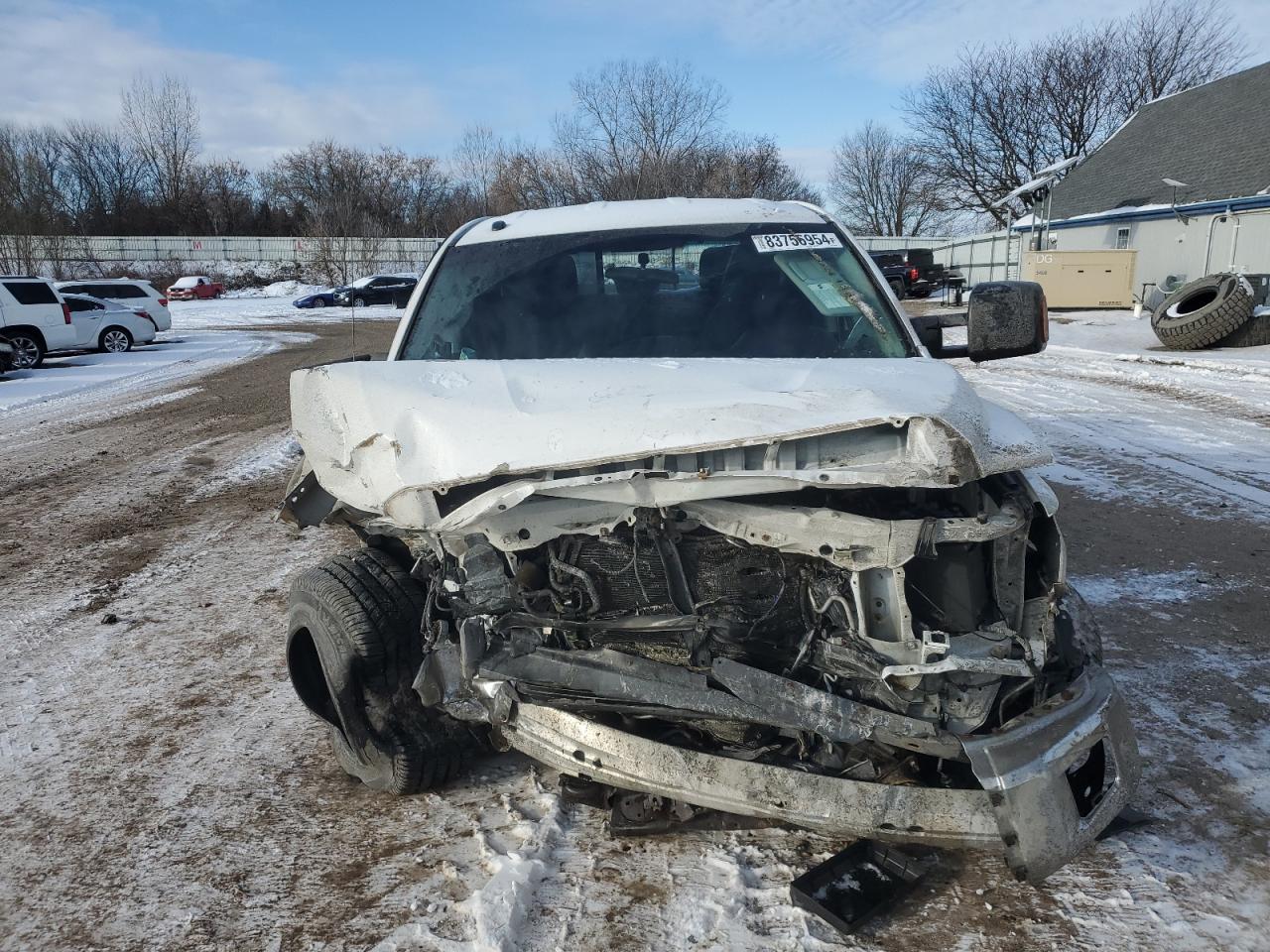2016 Toyota Tundra VIN 5TFUY5F14GX553386 Copart auction photo, front end damage thumbnail 5