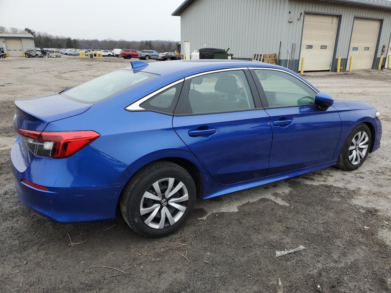 2024 Honda Civic VIN 2HGFE2F23RH584954 Copart auction photo, side damage thumbnail 3