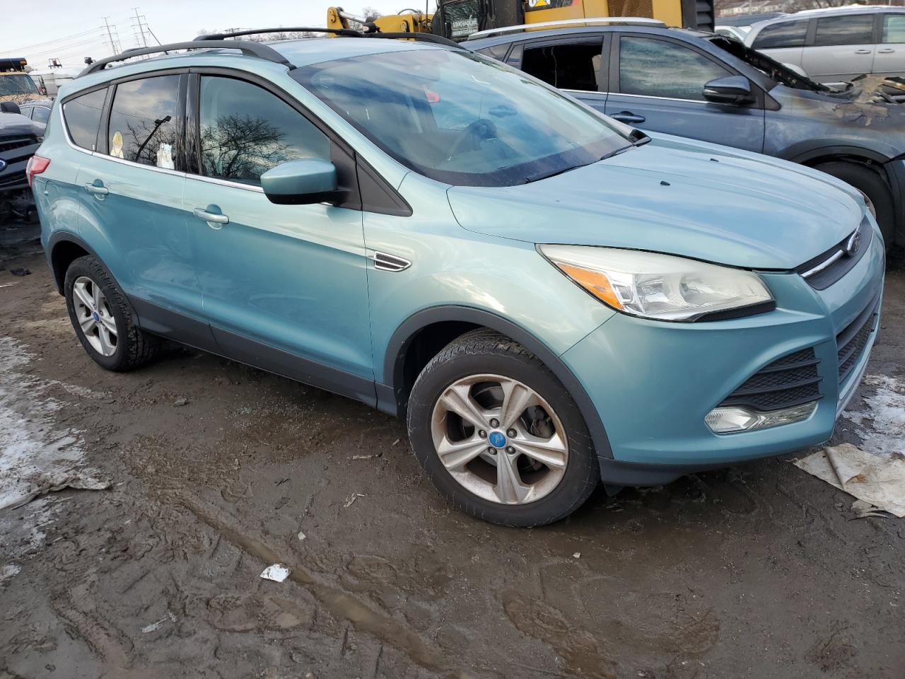 2013 Ford Escape VIN 1FMCU0GX2DUB20364 Copart auction photo, side damage thumbnail 4