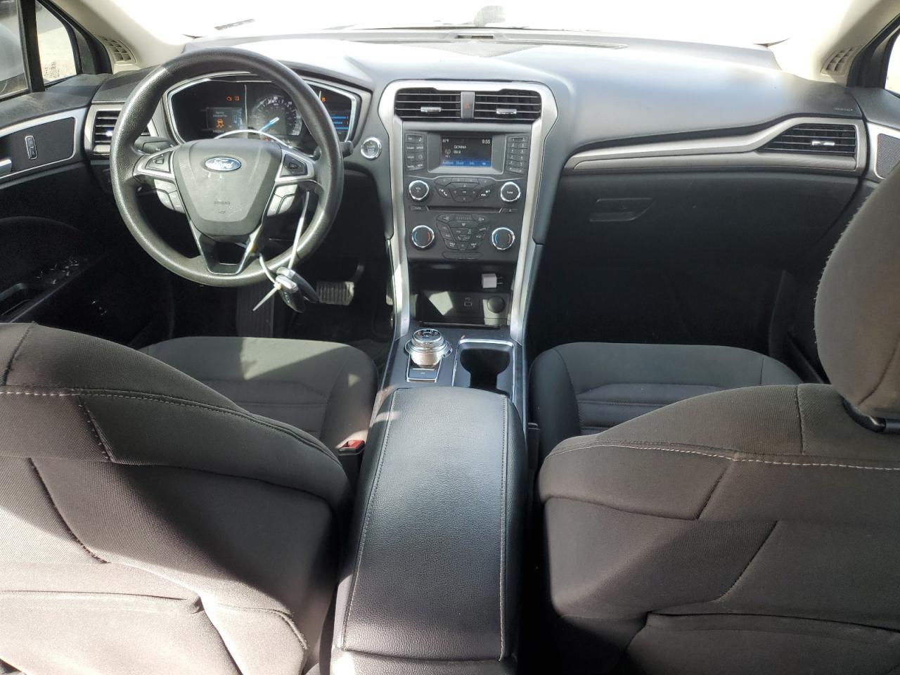 2017 Ford Fusion VIN 3FA6P0LU7HR387989 Copart auction photo, front end damage thumbnail 8