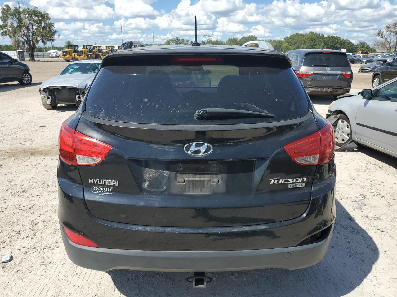 2012 Hyundai Tucson VIN KM8JU3AC0CU357769 Copart auction photo, mechanical damage thumbnail 6