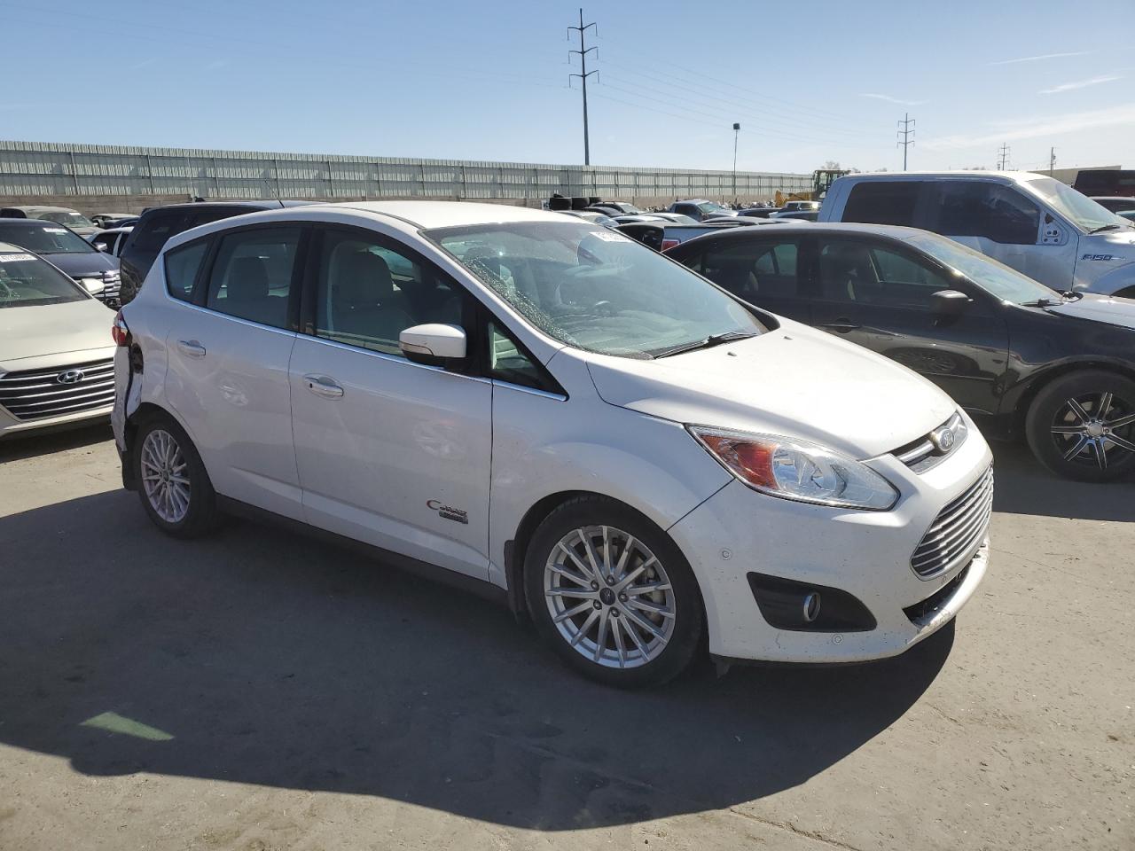 2013 Ford C-MAX VIN 1FADP5CU9DL531300 Copart auction photo, rear end damage thumbnail 4