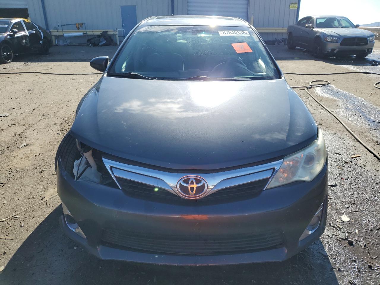 2014 Toyota Camry VIN 4T4BF1FK4ER373243 Copart auction photo, front end / side damage thumbnail 5
