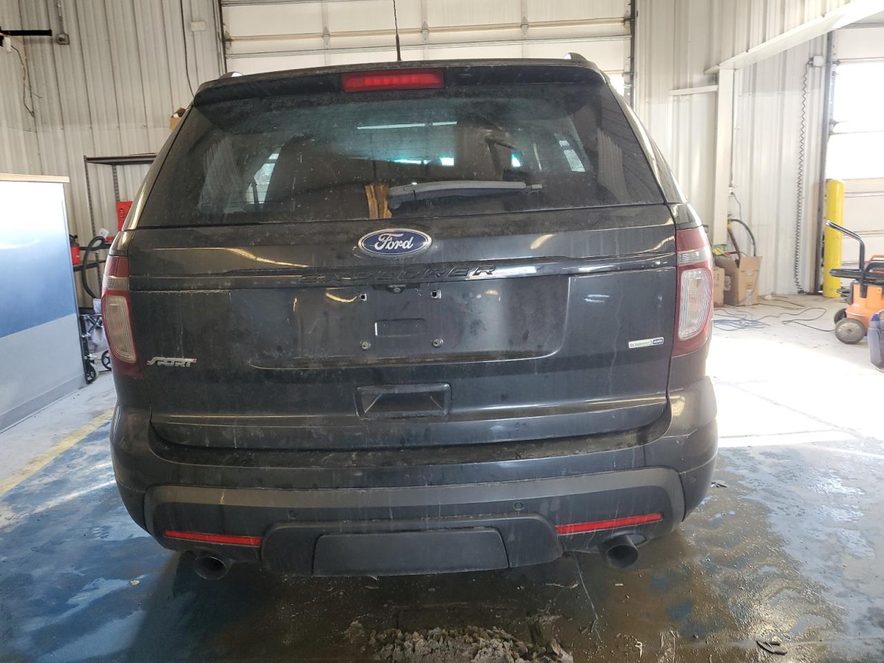 2015 Ford Explorer VIN 1FM5K8GT0FGC03920 Copart auction photo, front end / side damage thumbnail 6