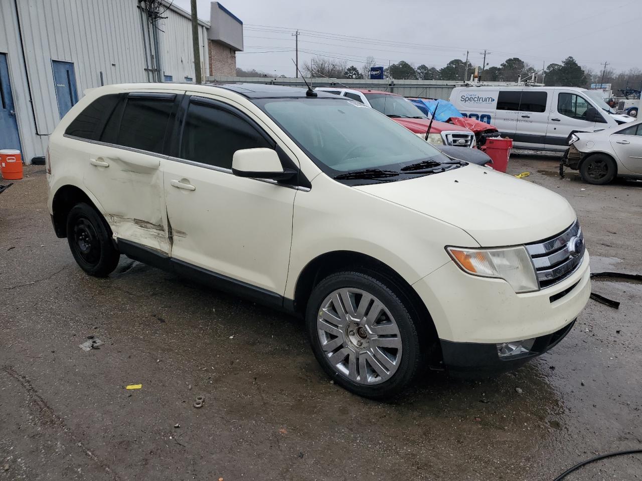 2008 Ford Edge VIN 2FMDK39C68BA11696 Copart auction photo, side damage thumbnail 4
