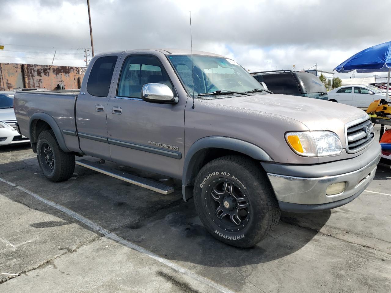 2001 Toyota Tundra VIN 5TBBT44161S148588 Copart auction photo, undercarriage / side damage thumbnail 4