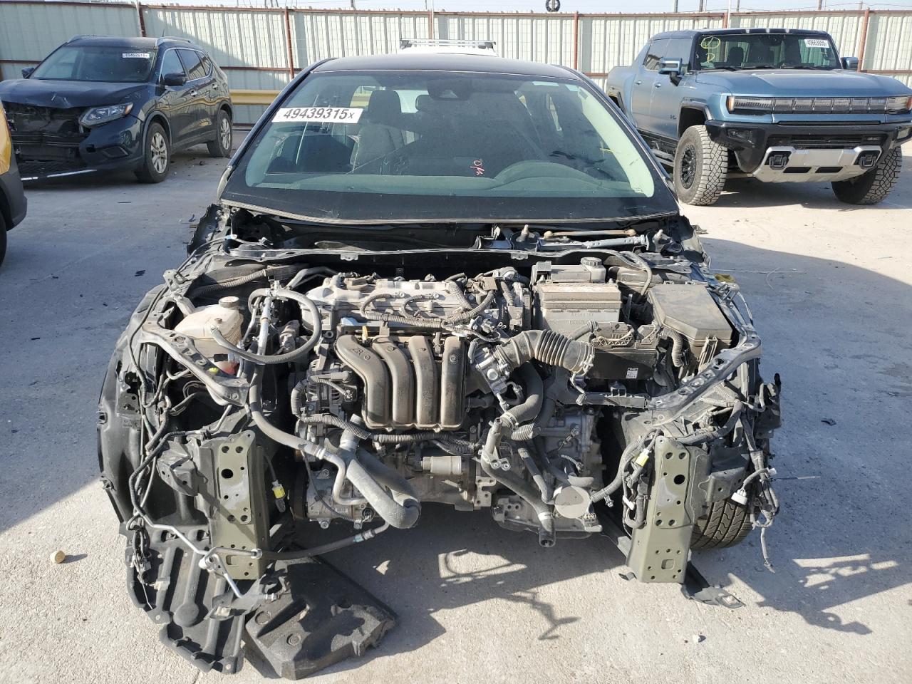 2022 Toyota Corolla VIN 5YFEPMAE9NP327514 Copart auction photo, front end / minor dent/scratches damage thumbnail 5