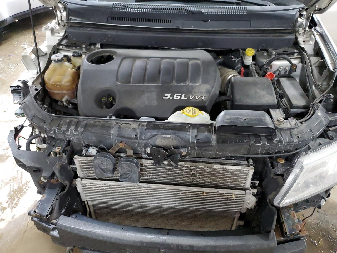 2014 Dodge Journey VIN 3C4PDDBG7ET104676 Copart auction photo, front end damage thumbnail 12