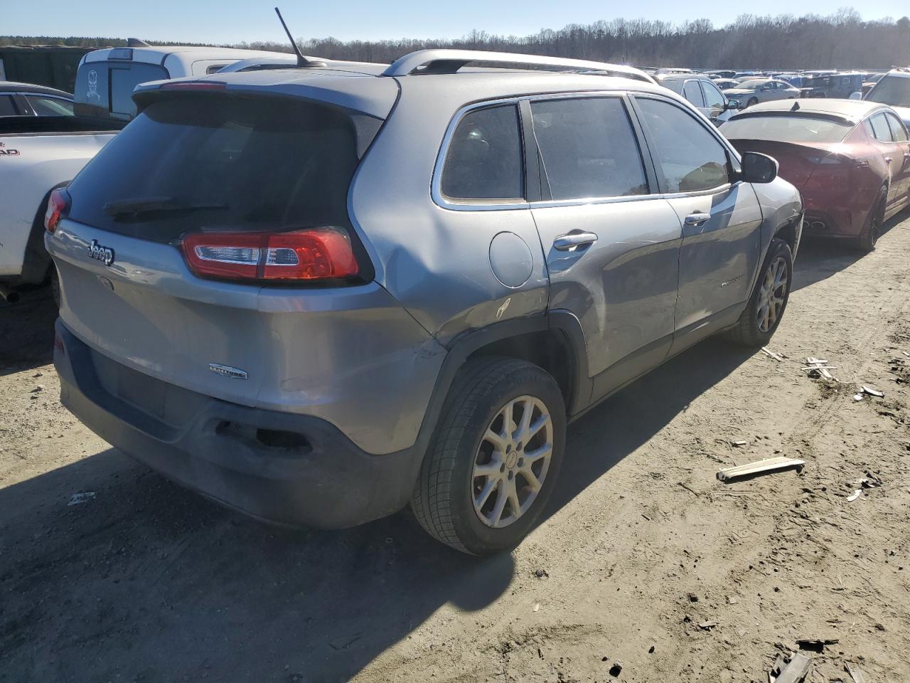 2014 Jeep Grand Cherokee VIN 1C4PJLCBXEW170476 Copart auction photo, front end damage thumbnail 3