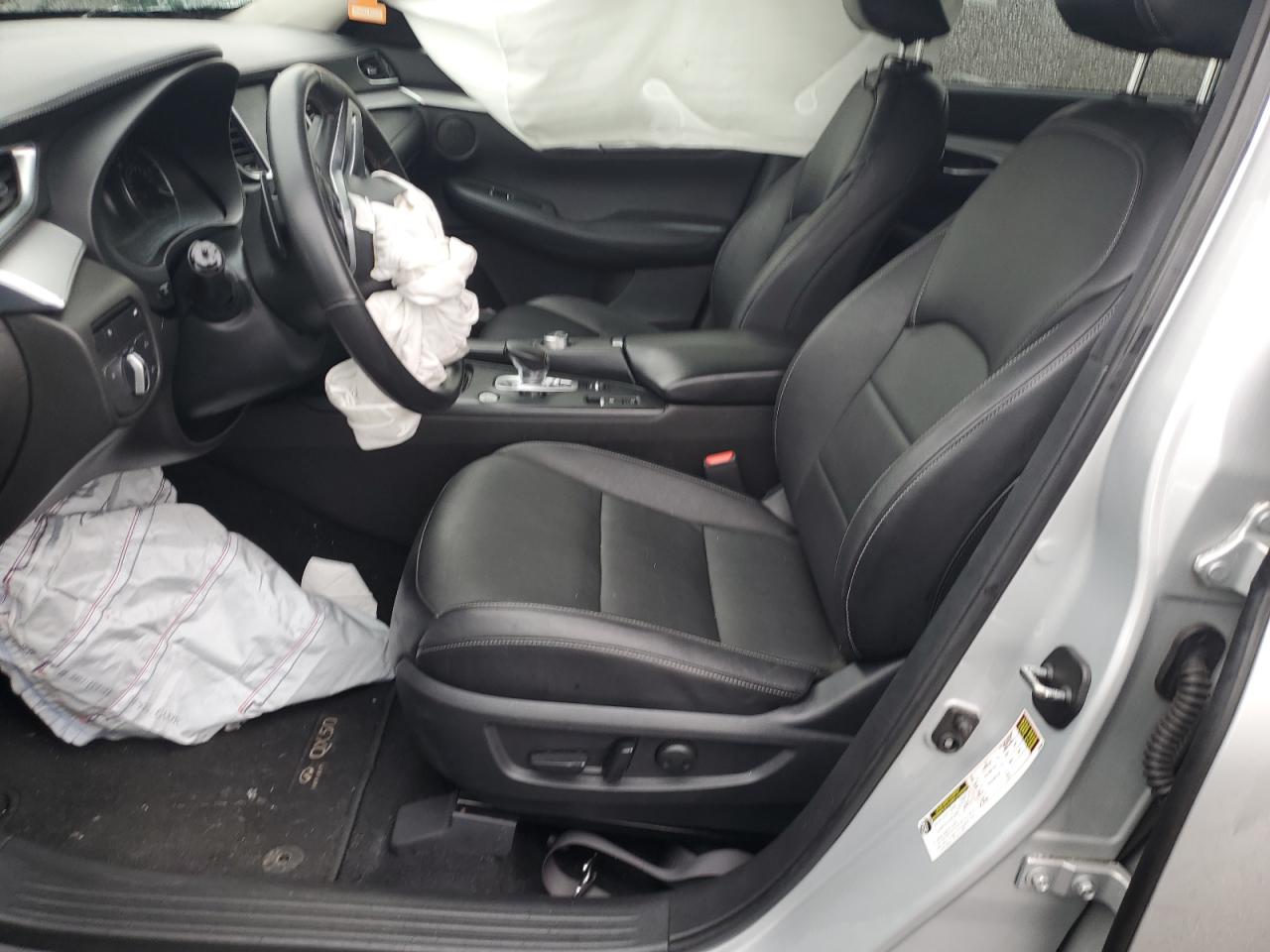 2020 Infiniti QX50 VIN 3PCAJ5M31LF106868 Copart auction photo, front end / side damage thumbnail 7