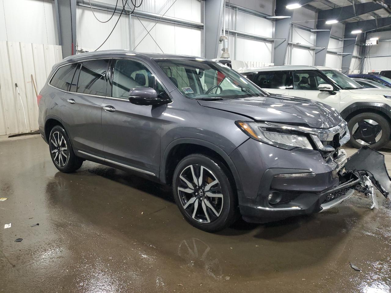 2022 Honda Pilot VIN 5FNYF6H07NB004564 Copart auction photo, front end damage thumbnail 4
