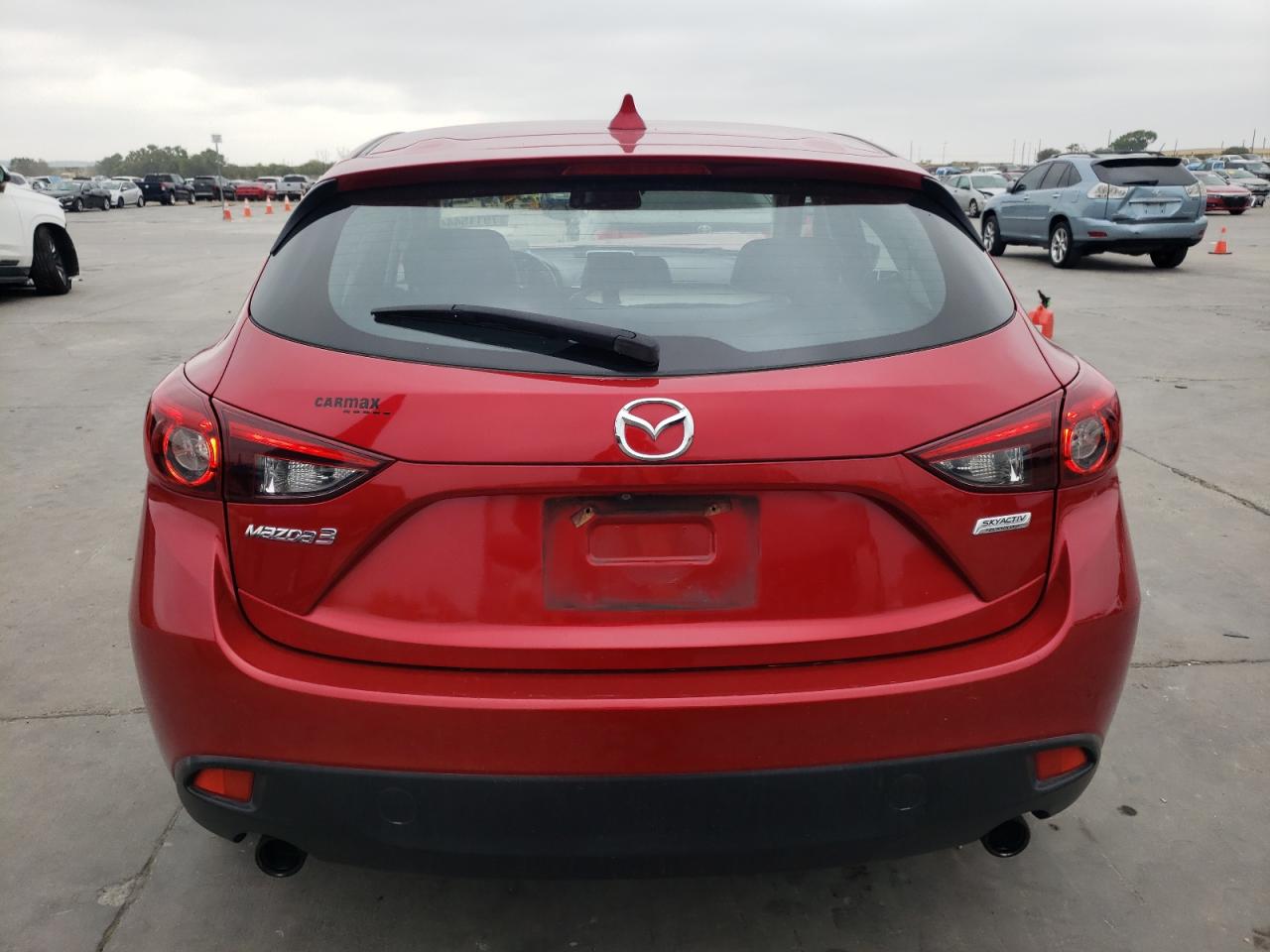 2015 Mazda 3 VIN JM1BM1M36F1240096 Copart auction photo, front end damage thumbnail 6