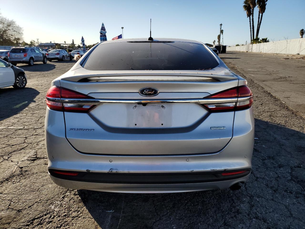 2017 Ford Fusion VIN 3FA6P0HD3HR275781 Copart auction photo, front end / side damage thumbnail 6
