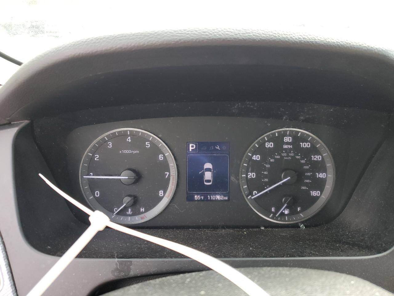 2017 Hyundai Sonata VIN 5NPE24AF1HH582859 Copart auction photo, vandalism / side damage thumbnail 9