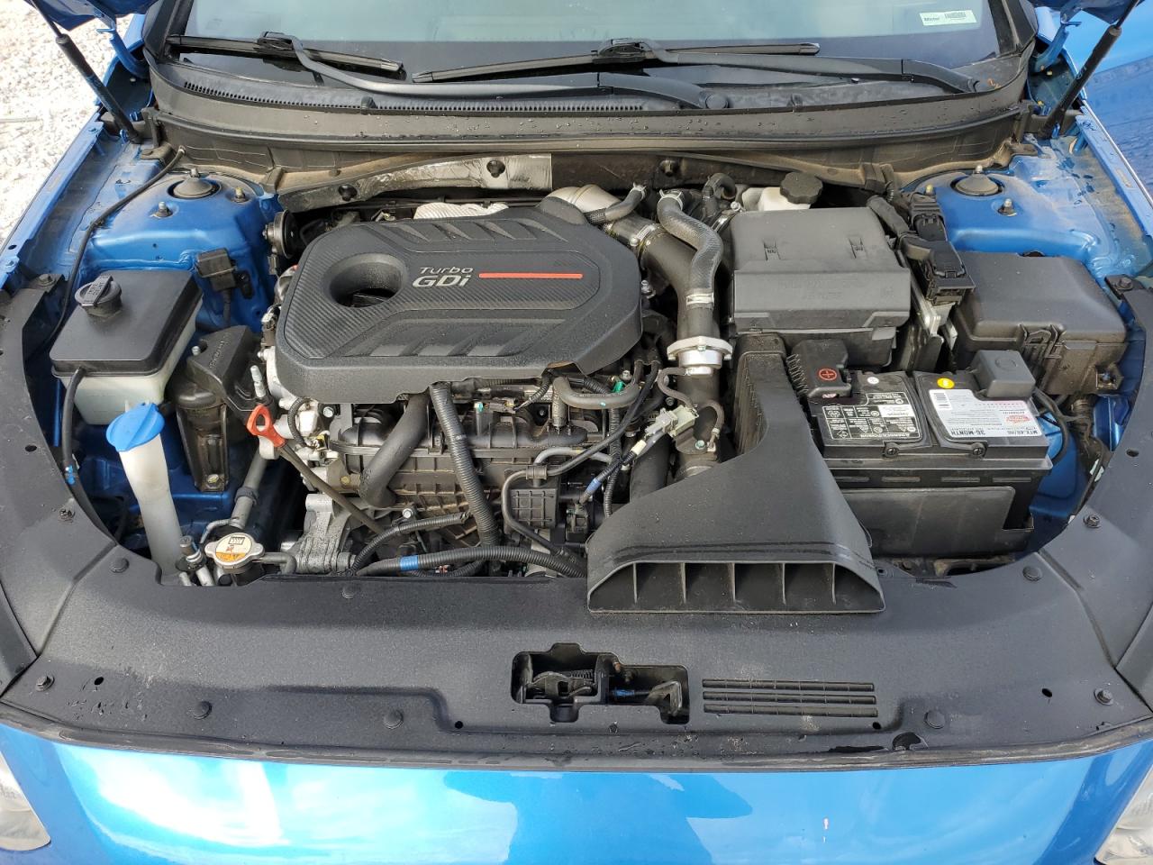 2018 Hyundai Sonata VIN 5NPE34AB3JH680825 Copart auction photo, side damage thumbnail 11