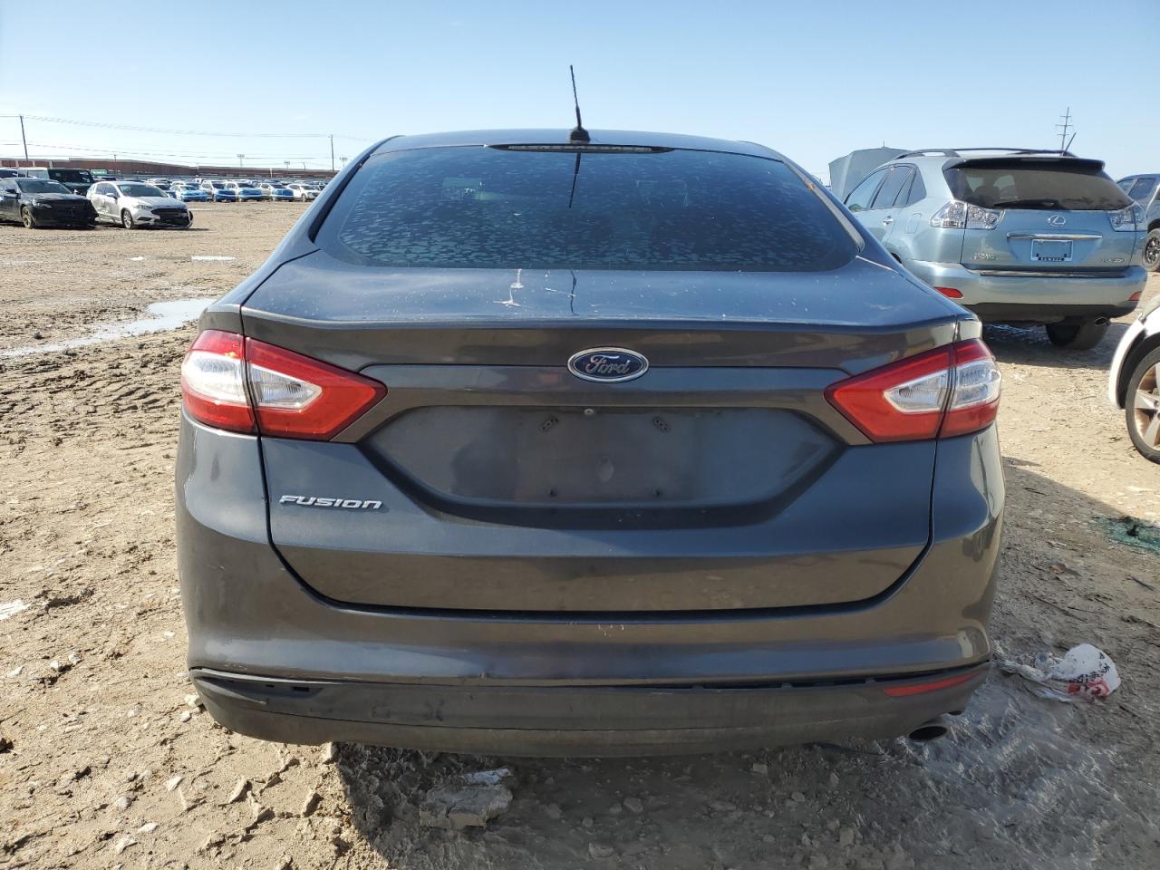 2015 Ford Fusion VIN 3FA6P0G78FR233664 Copart auction photo, front end damage thumbnail 6