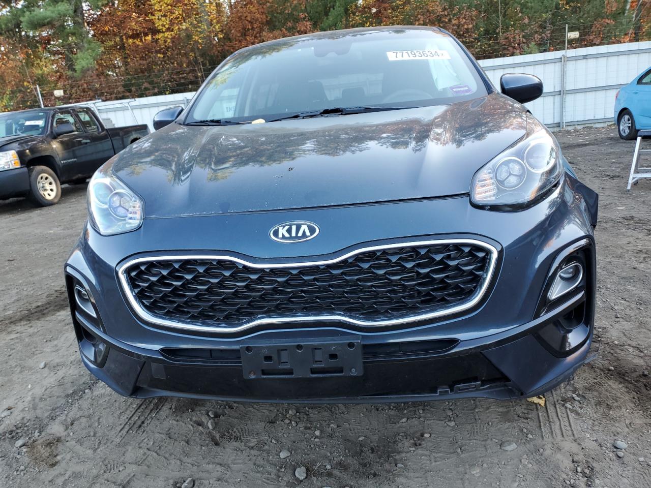 2022 KIA Sportage VIN KNDPMCAC9N7968304 Copart auction photo, side / front end damage thumbnail 5