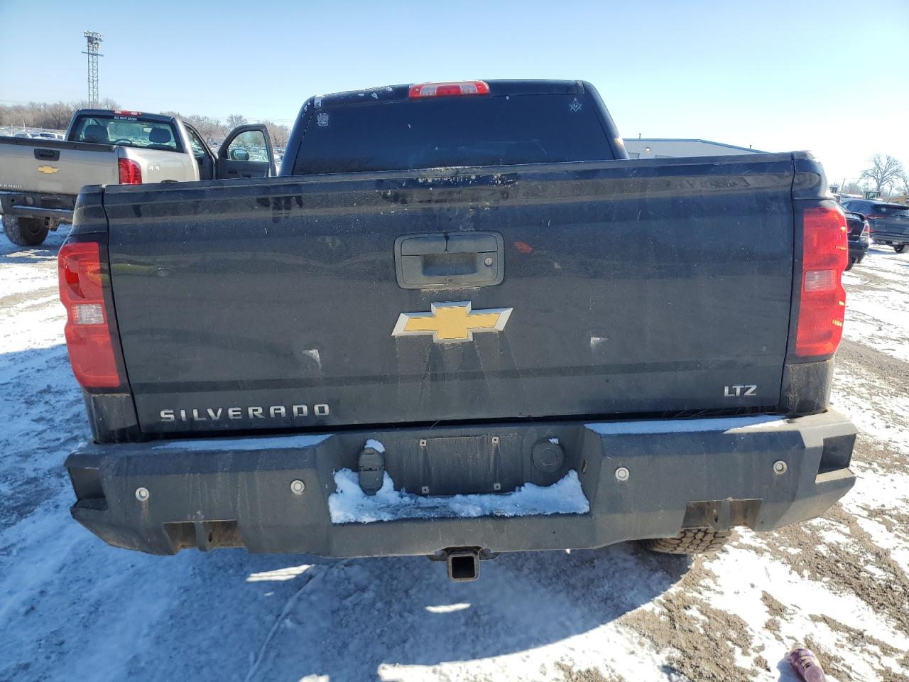 2014 Chevrolet Silverado VIN 3GCUKSECXEG363967 Copart auction photo, all over / undercarriage damage thumbnail 6