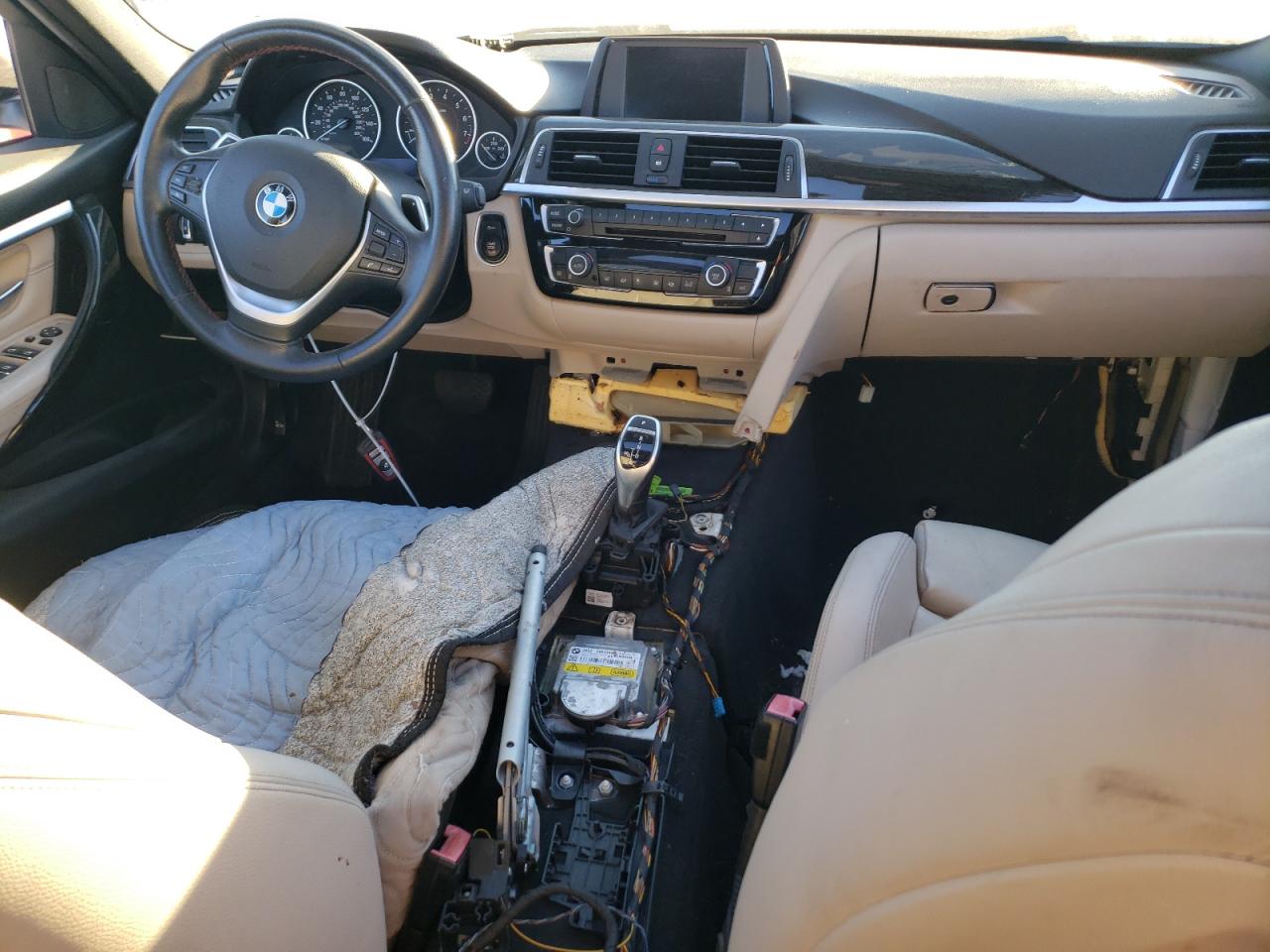 2016 BMW 3er VIN WBA8E9G5XGNT81635 Copart auction photo, water/flood damage thumbnail 8