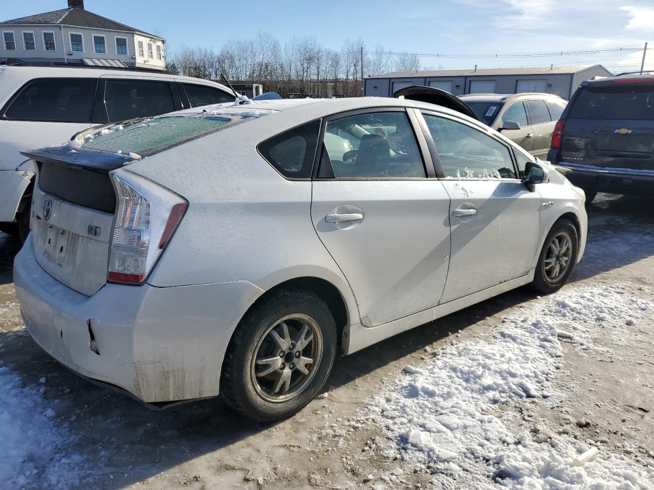 2011 Toyota Prius VIN JTDKN3DU8B1367931 Copart auction photo, front end / minor dent/scratches damage thumbnail 3